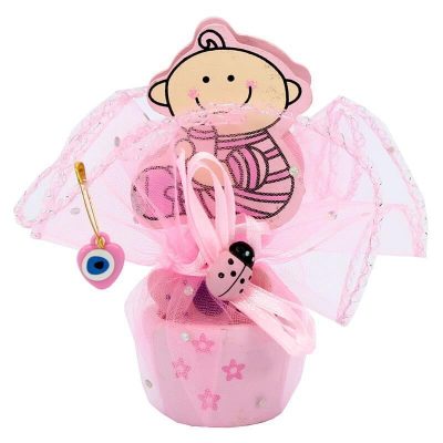 Pembe Notluk Kız Bebek Şekeri