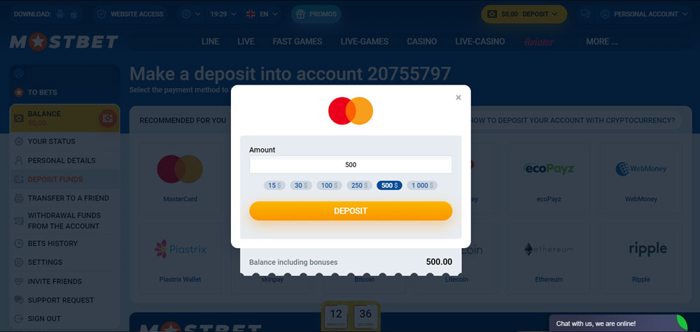 Mostbet uygulamasının ios ve android olması